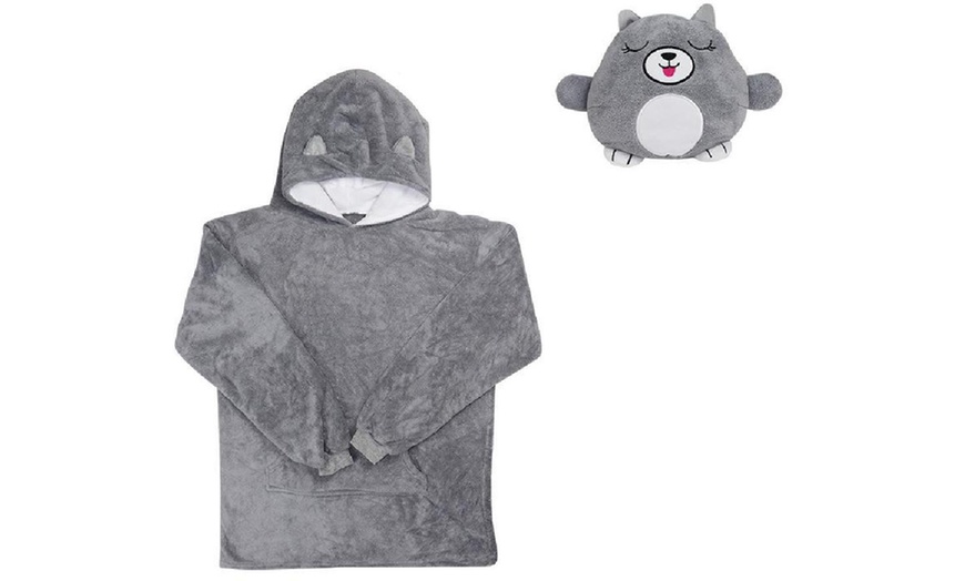 Image 15: Kids' Snuggle Hoodie