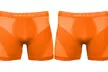 1, 2 ou 3 pack de 2 boxers sans coutures de la marque Norde pour homme - Second Medium