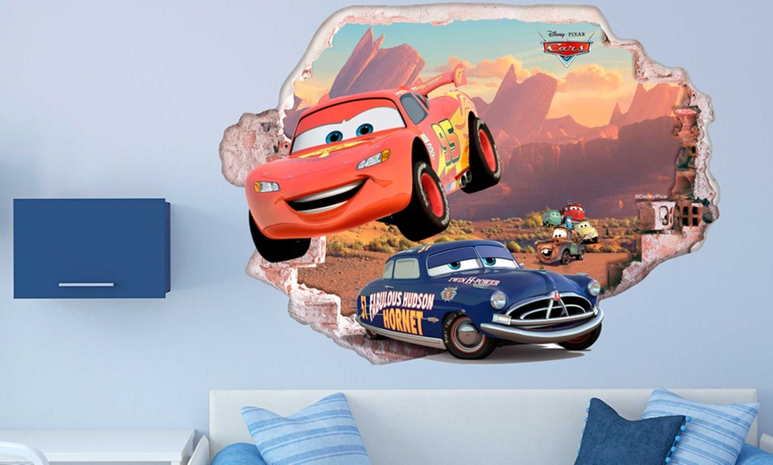 Image 12: Disney Cars Vinyl Wall Decal 