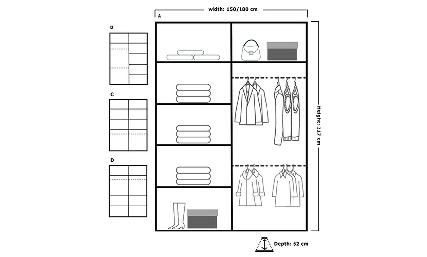 Image 9: Sliding Wardrobes 4 Montana Sliding Wardrobe with Mirror