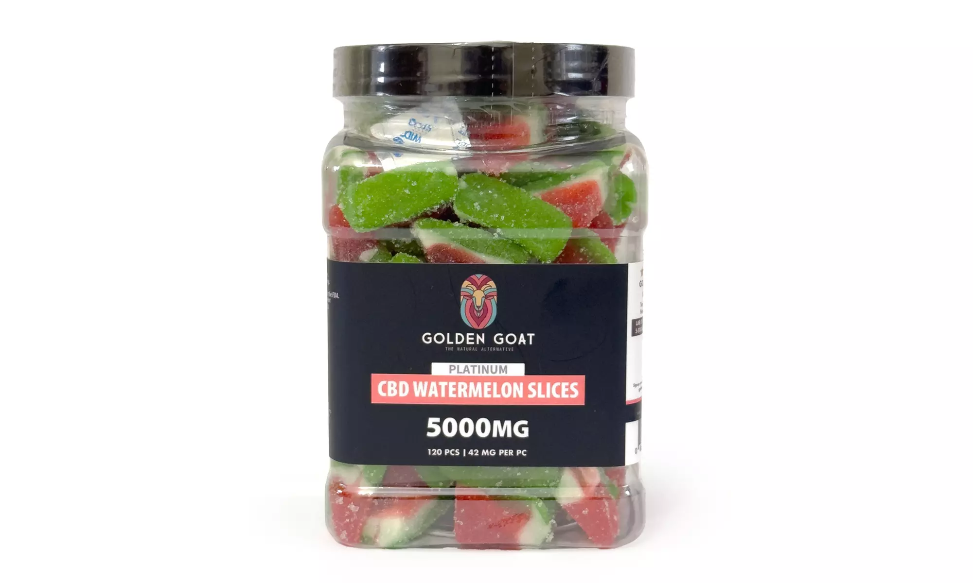 3000MG - 12,000MG Premium Grade CBD Infused Gummies by Golden Goat