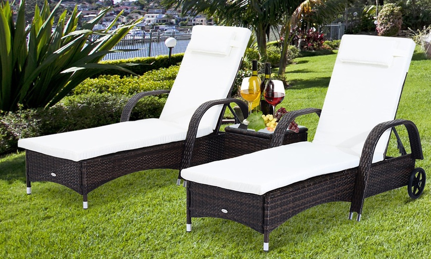 Image 18: Sun Recliner Lounger Chair