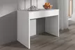 Ausziehbarer Konsolentisch bis zu 3 Meter lang in Glanz-Weiß, Dunkel- oder Hell-Eiche inkl. Versand, opt. mit Stühlen - Second Medium