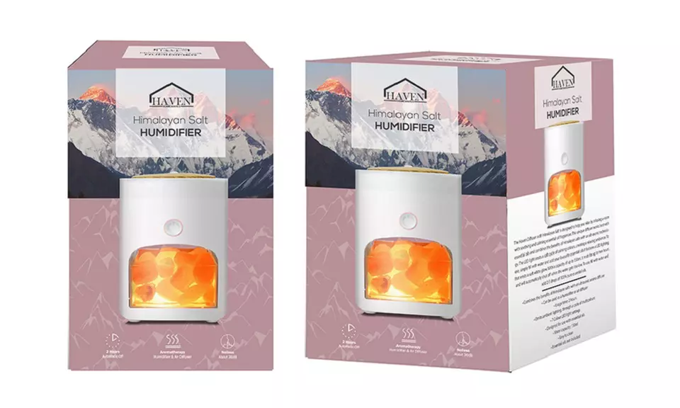 Difusor de aromas con lámpara de sal del Himalaya - Second Medium
