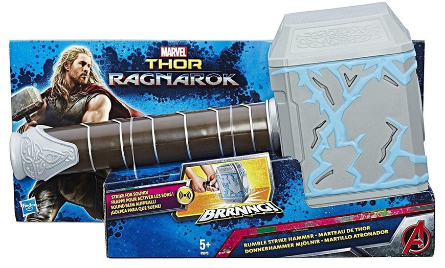 Image 2: Hasbro Thor Ragnarok Hammer