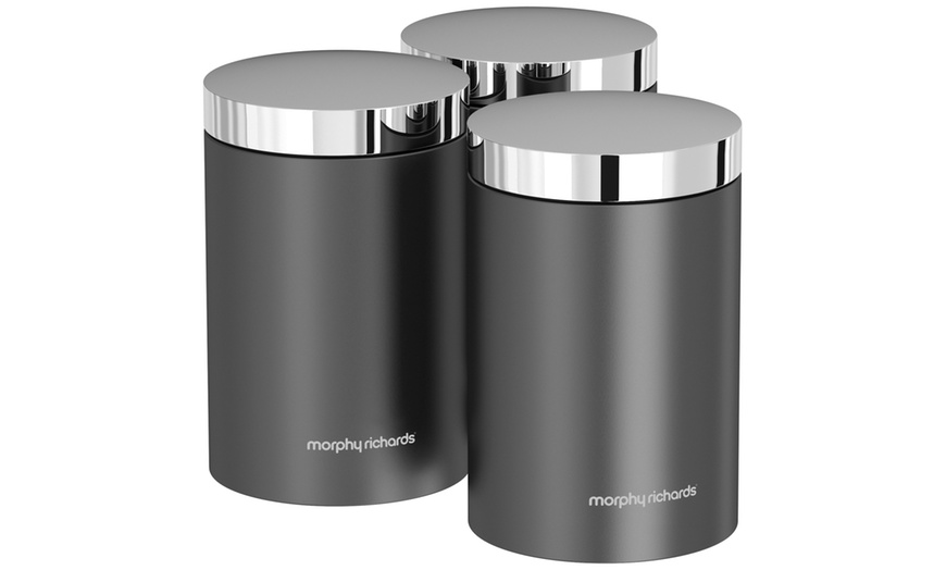 Image 14: Morphy Richards Set of Canisters