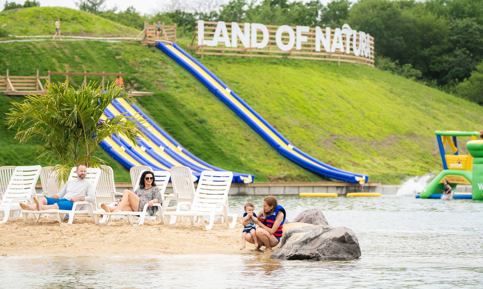 Experience Waterpark fun with solo or group admission options