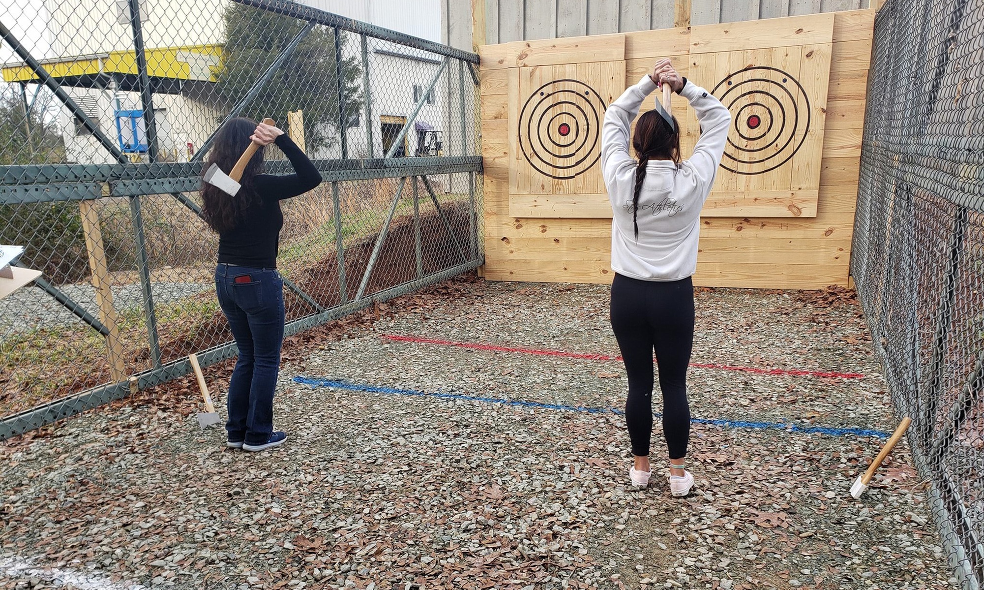 Enjoy One Hour of Axe Throwing for 1, 2, 3, or 4 on Weekday & Weekend! 