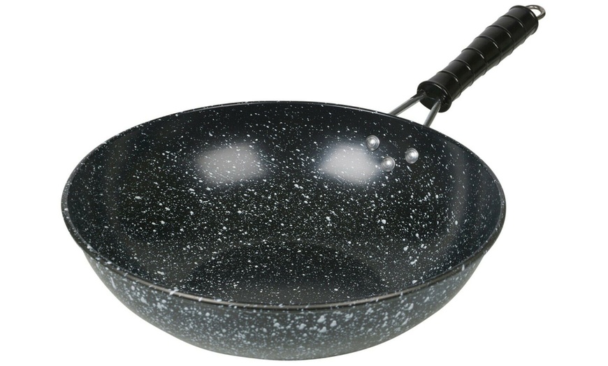 Image 3: Non-Stick Induction Wok 