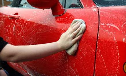 $35 for Two Full Car Washes, Two Exterior Washes, and One Rain-X Treatment at Inside-n-Out Handwash (Up to $73 Value) - Primary Image