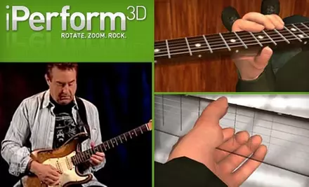 $59 for a Year-Long Membership to 3-D Animated Guitar Lessons from iPerform3D ($130 Value) - Primary Image
