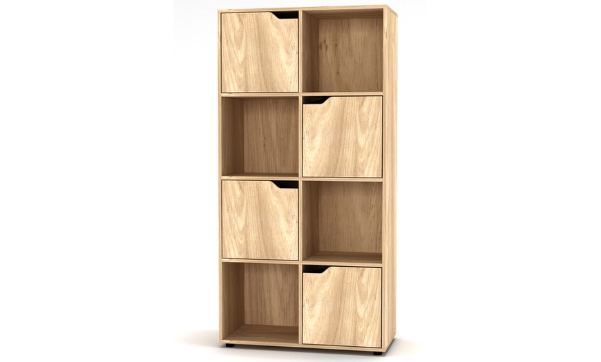 Image 9: Cube Bookcase with Door