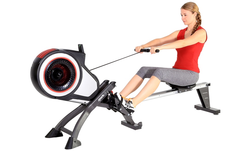 SportPlus Turbine Rowing Machine | Groupon Goods