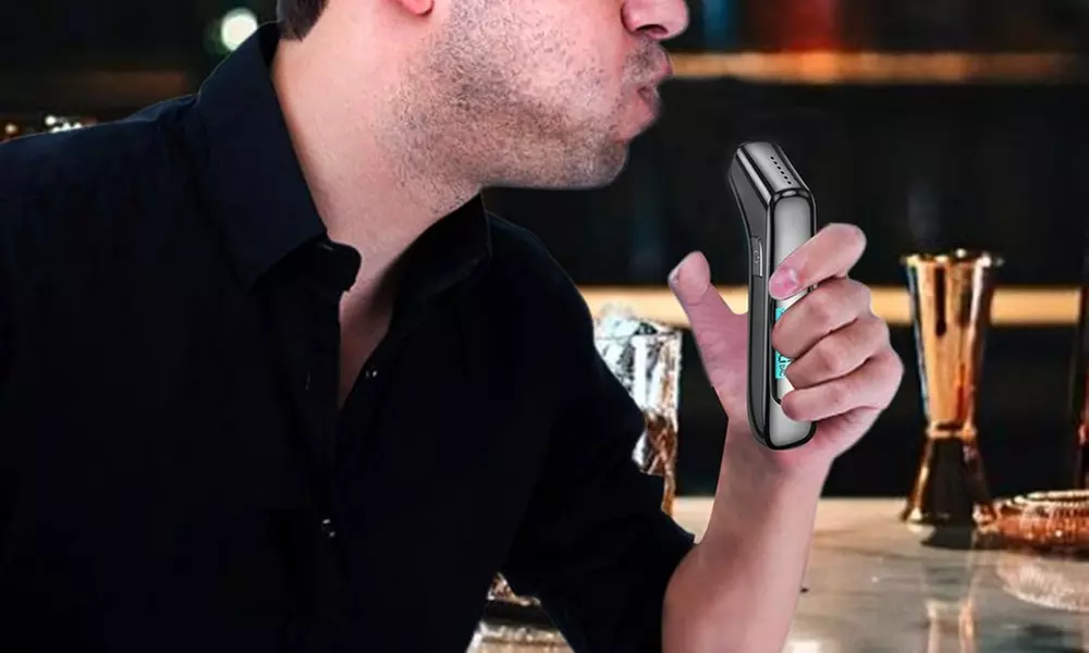 Éthylotest numérique avec affichage LCD - Second Medium