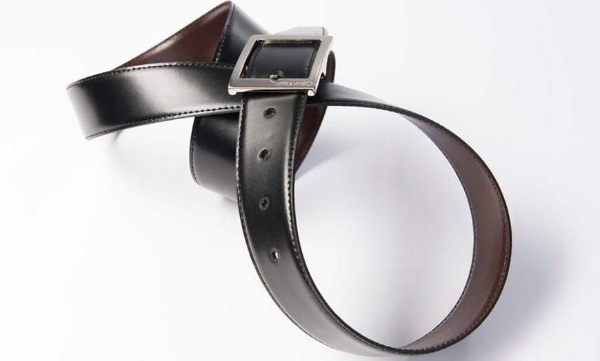 Image 2: Calvin Klein Leather Belts