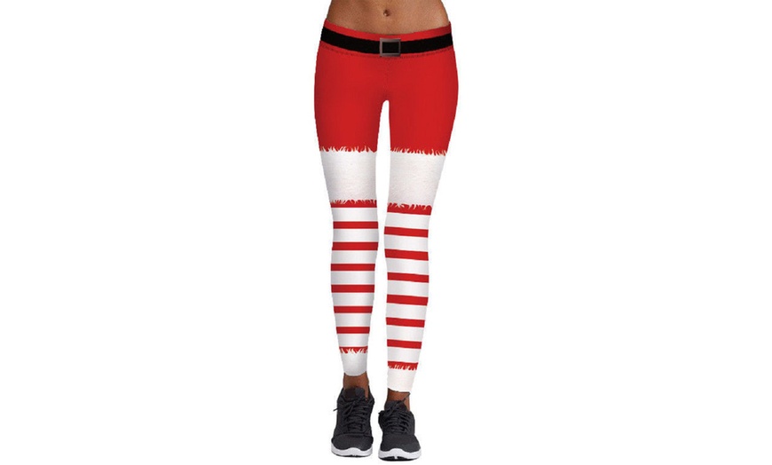 Image 4: Women's Christmas Leggings