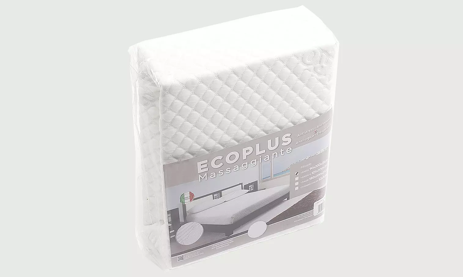 Coprimaterasso massaggiante, antiacaro e traspirante in varie misure - Image 2