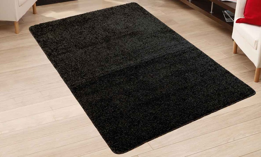 Image 4: Washable Shaggy Rug