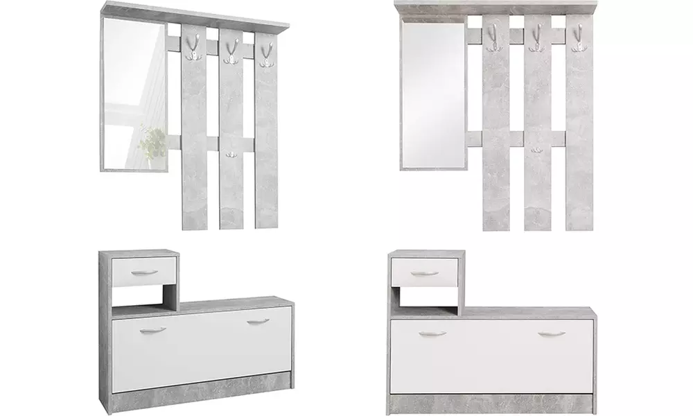 Conjunto de muebles para la entrada