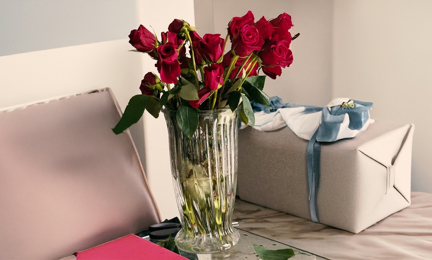 Image 9: 24 ct Roses Luxury Long Stem Rose Bouquets - Rose Farmers