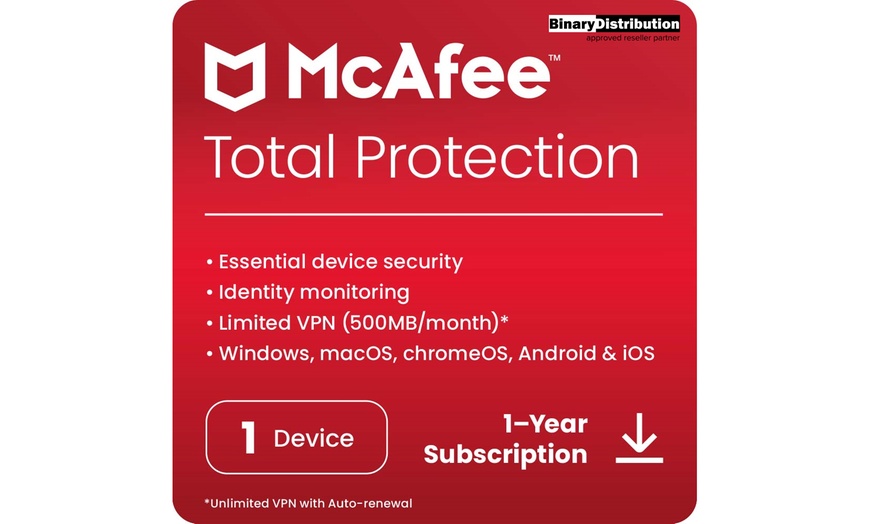Image 2: McAfee Total Protection 2025 voor 1 of 2 jaar