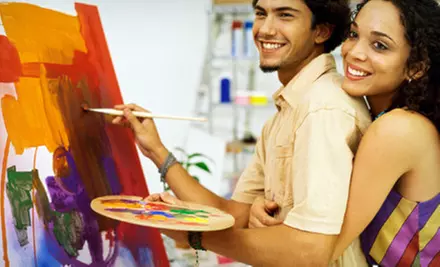 Adult Painting Classes for Two or Four or Children's Painting Party at Bubbles and Brushes Art Studio in Newnan (Up to 52% Off) - Primary Image