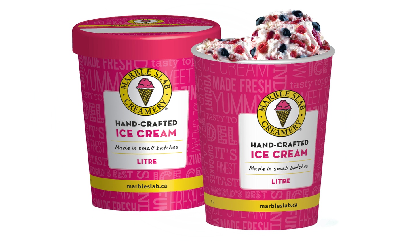 Up to 36% Off Ice Cream or Cake at Marble Slab Creamery