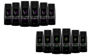 Lynx Six-Pack of Body Sprays