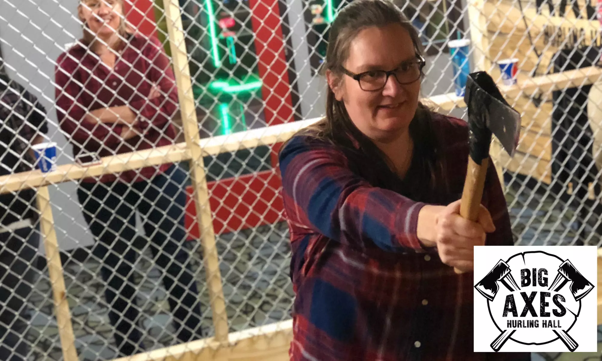 60 Minutes of Axe Throwing for Two, Four, or Six at Big Thrill Factory (Up to 38% Off) - Second Medium