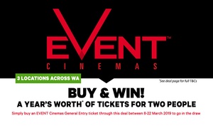 Event Cinemas: Tickets From $11