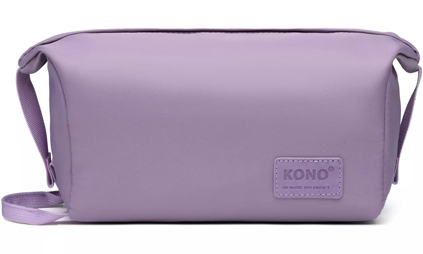 KONO Wasserfeste Reisetasche & Kulturbeutel