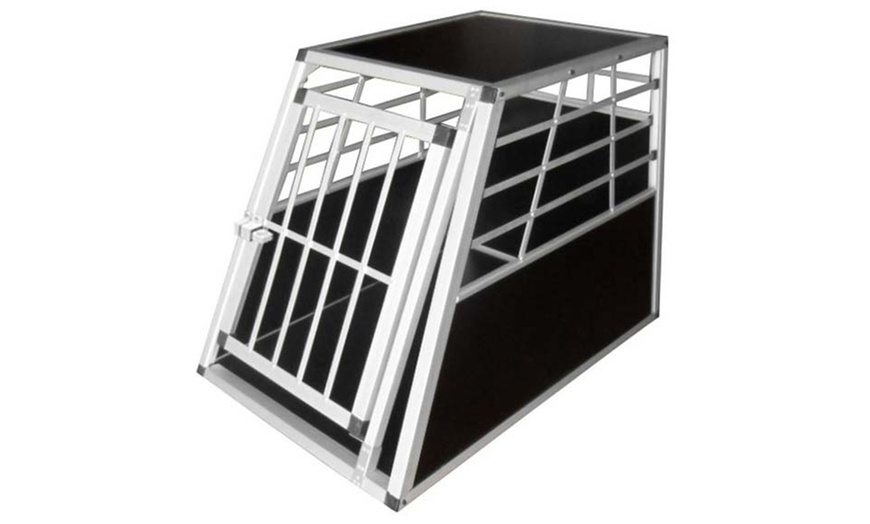 Image 2: VidaXL Dog Transport Cage