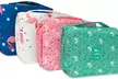 1 à 4 trousses de toilette à motifs, coloris au choix - Second Medium