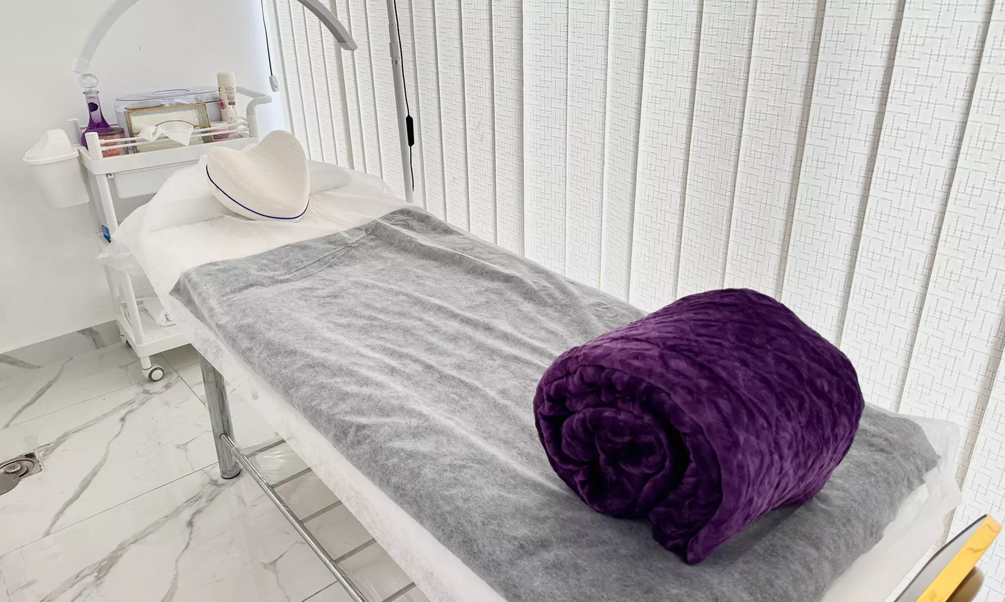 Manicure and Pedicure or Nail Extensions at Qasr Al Ameerah