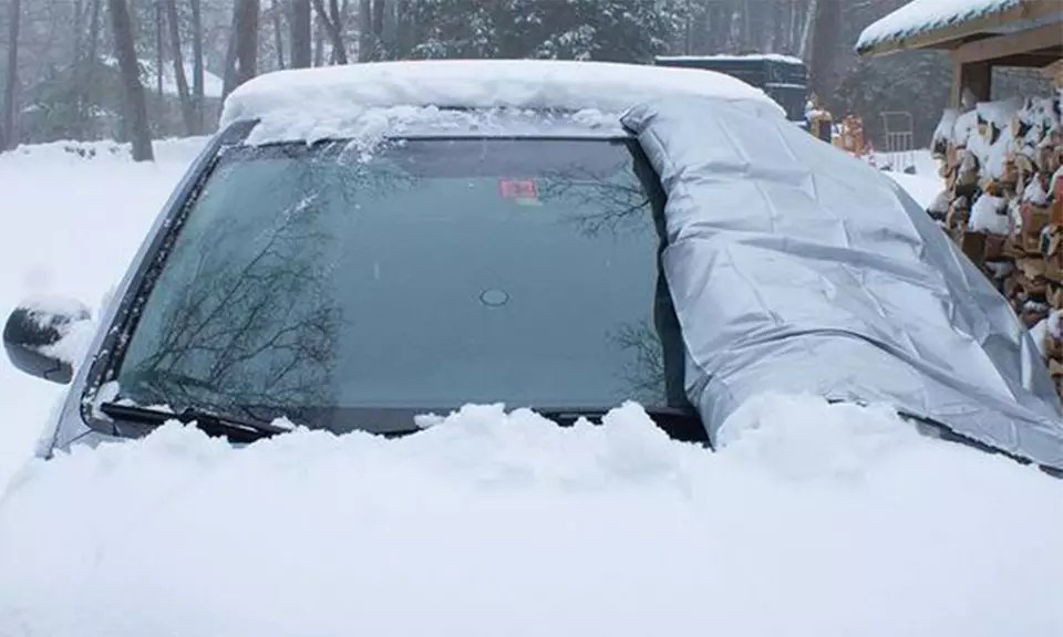 Bâche magnétique anti-givre et anti-UV pour pare-brise