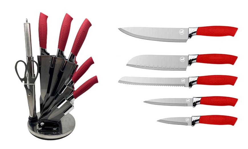 Image 3: Five Piece Kitchen Knife Set