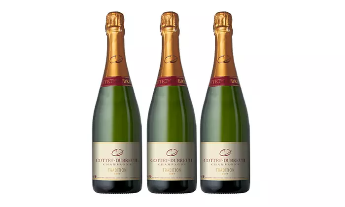 3 Bottles of French Brut Champagne (Shipping Not Included) from Splash Wines (59% Off) - Second Medium
