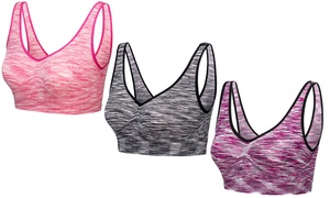 Marl Comfort Seamless Bras