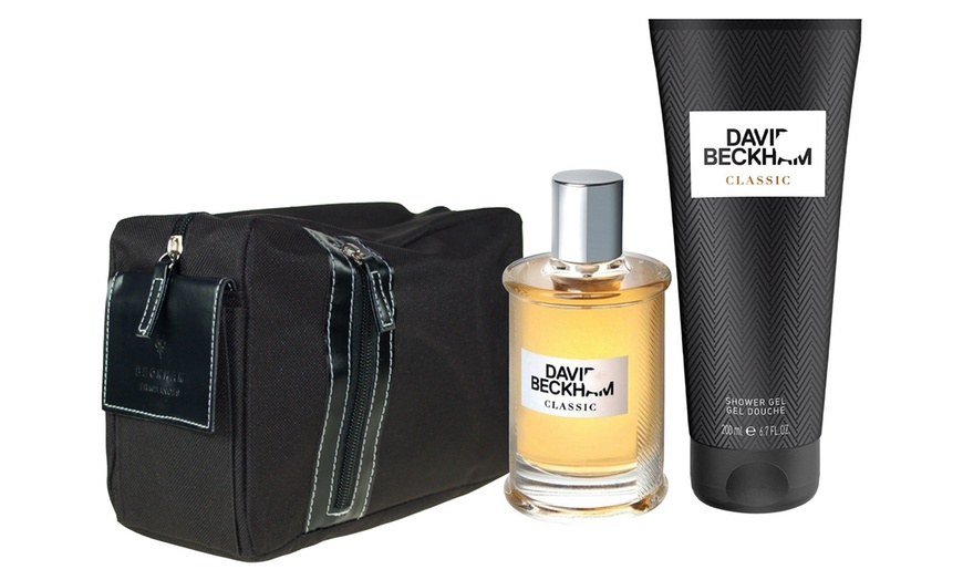 Image 1: David Beckham EDT, Shower Gel and Wash Bag Bundle