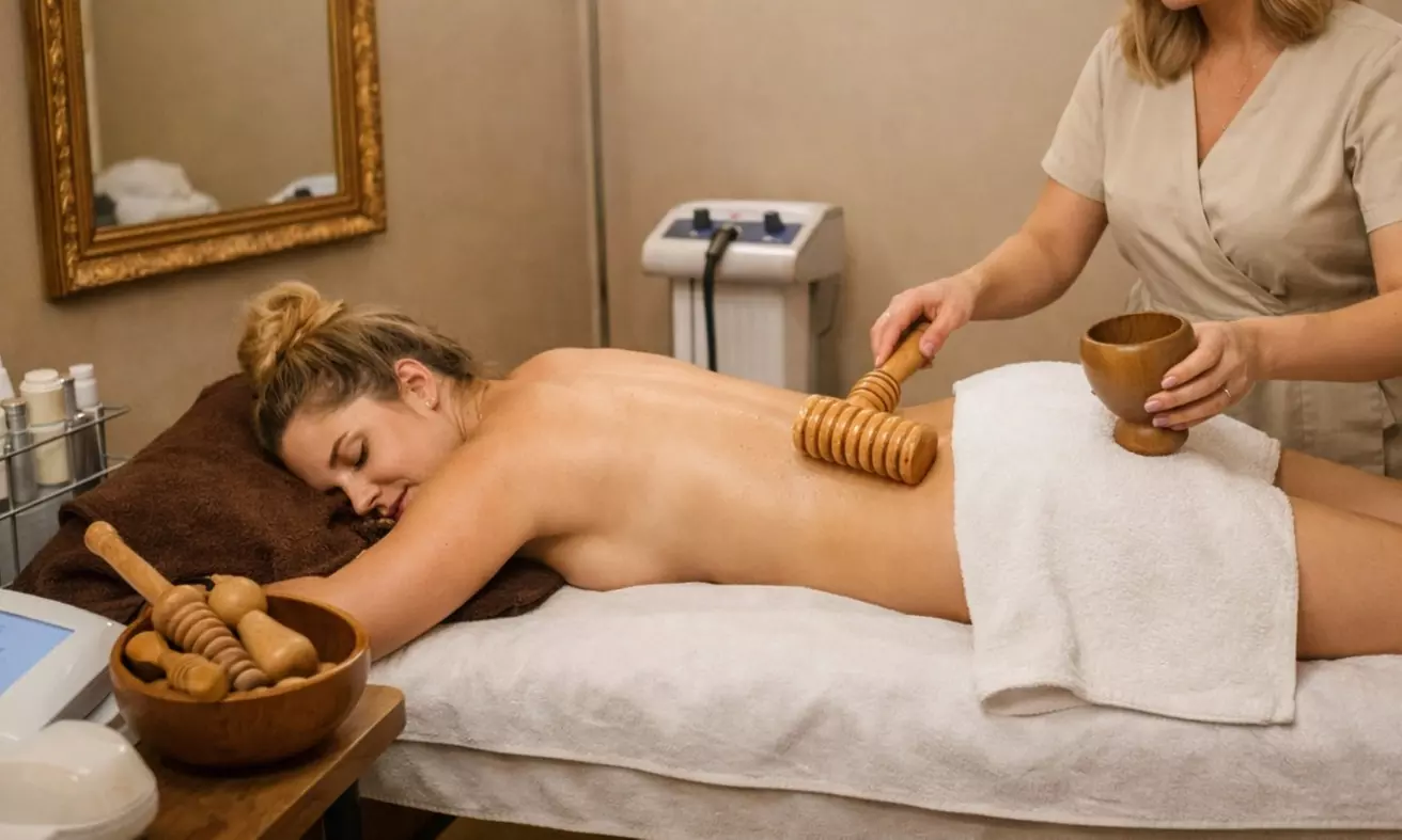 Madérothérapie et massage détoxifiant en option avec Luce Beauty