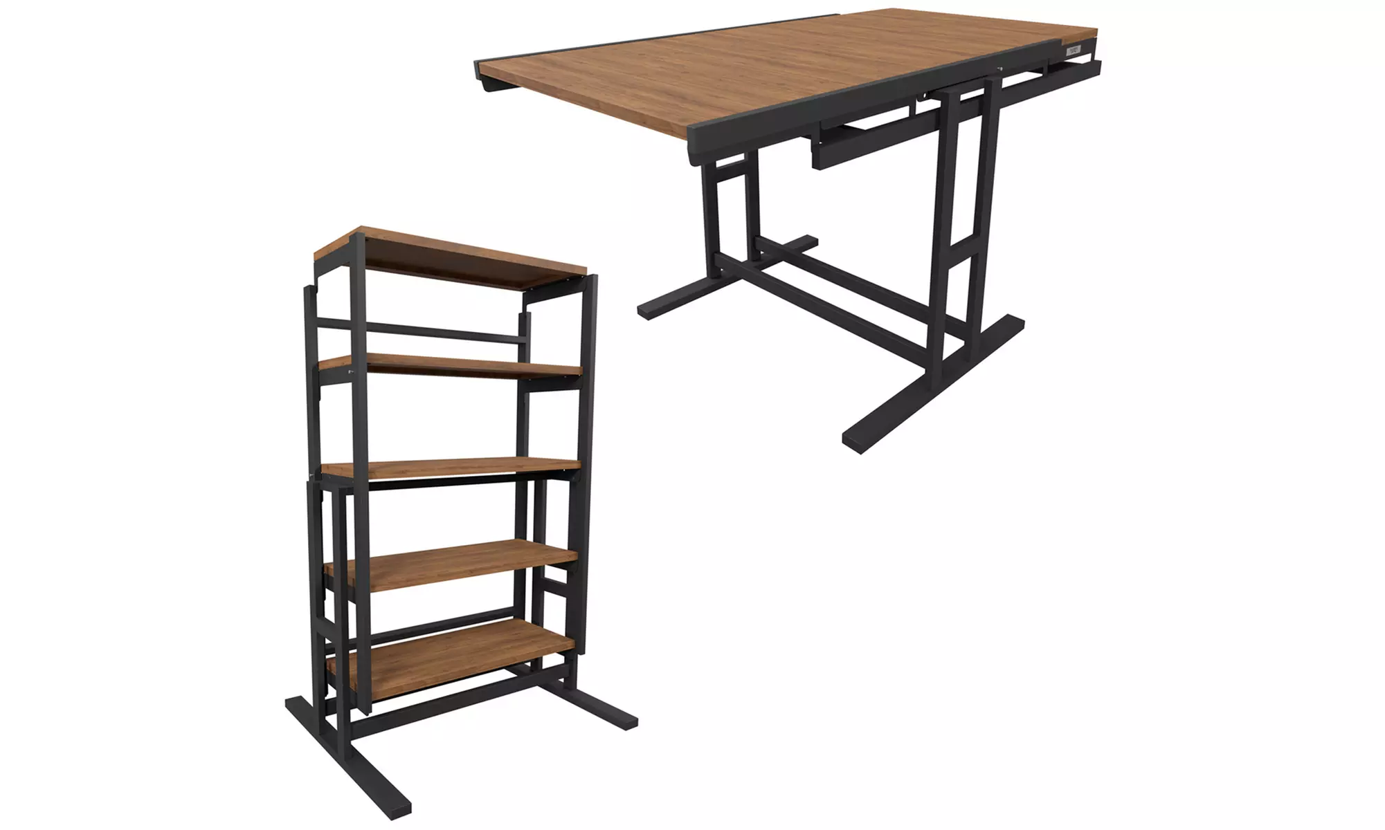 Umwandelbarer Regal-Tisch „Blumie"