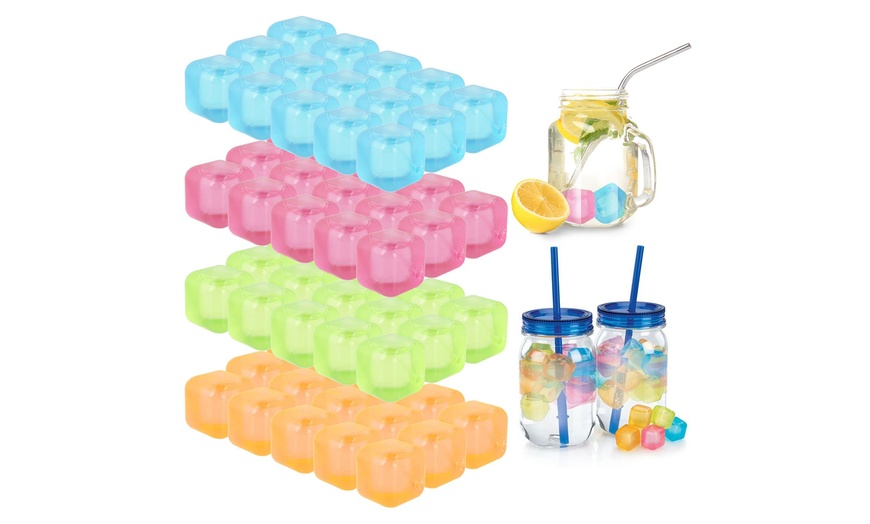 Image 2: 60 Reusable Ice Cubes With Free Delivery