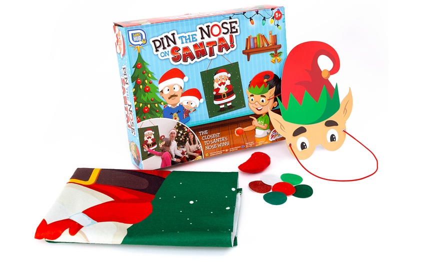 Image 1: RMS Pin the Nose on Santa Game