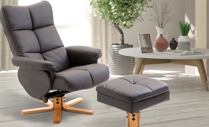 Homcom Recliner with Footrest 