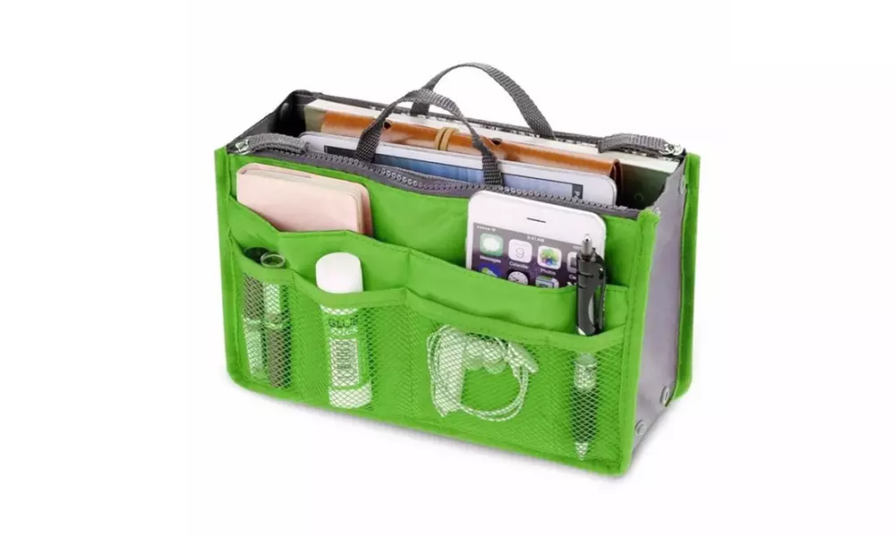 1 o 2 borse organizer da viaggio per cosmetici