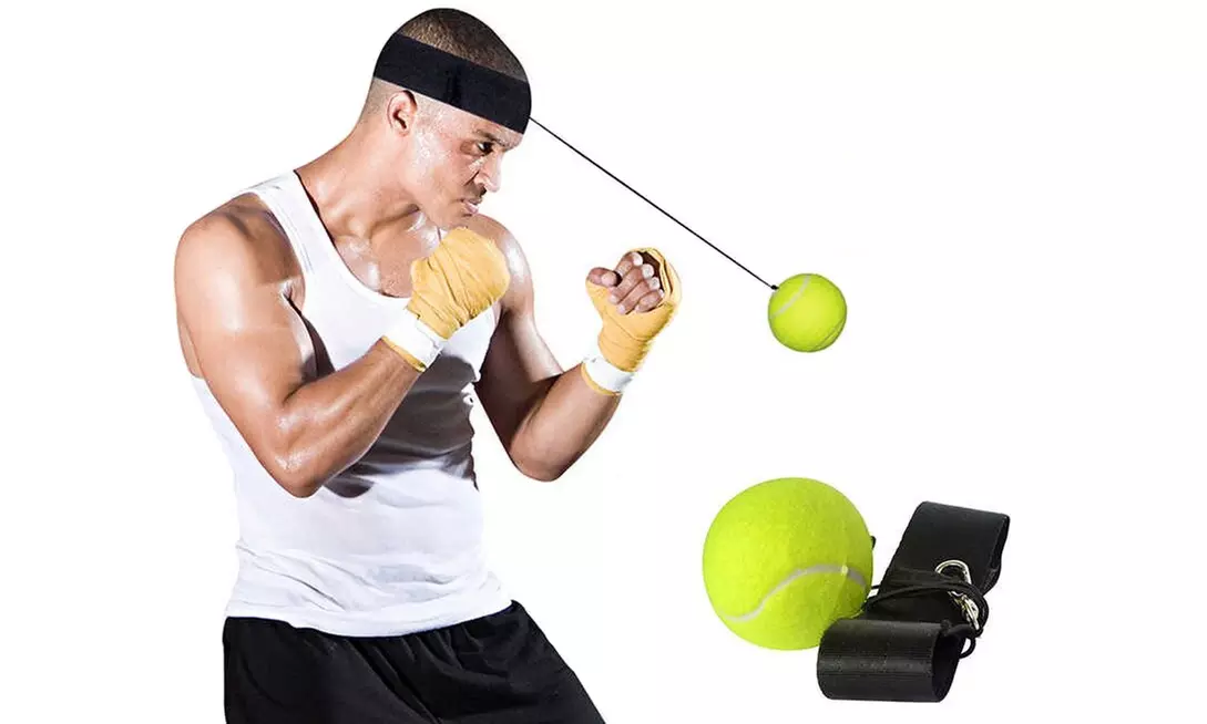 1 ou 2 bandeaux d'entrainement avec balle de boxe - Primary Image