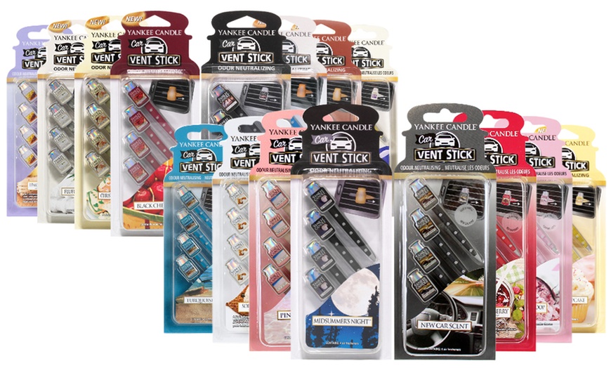 Image 1: Yankee Candle Car Vent Sticks