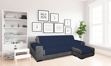 Housse pour canapé avec chaise longue