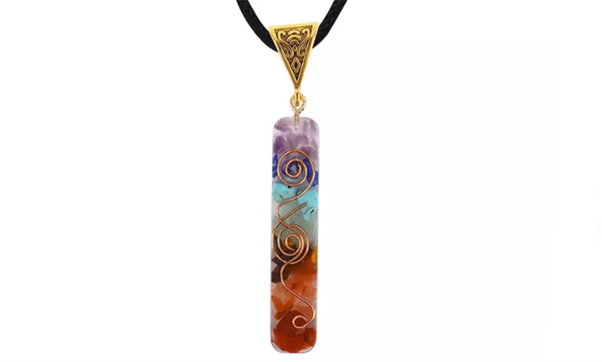 Image 4: Chakra Pendant Necklace