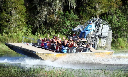 Boggy Creek Airboat Adventures - From $5.95 - Kissimmee, FL | Groupon